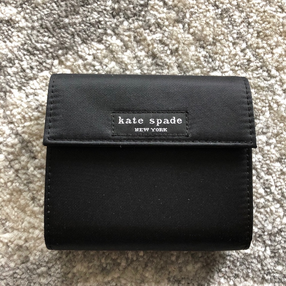 Kate Spade New York Wallet in Black Nylon